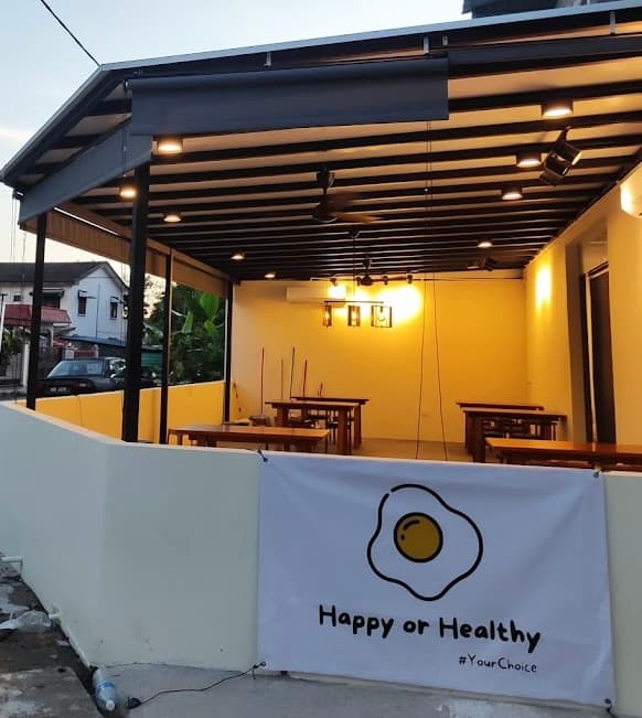 Restaurant interior with elegant table settings